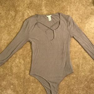 Forever 21 Half sleeve body suit